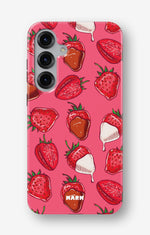 Samsung Galaxy S25 FE Tough Case – Strawberry Chocolate - View 1