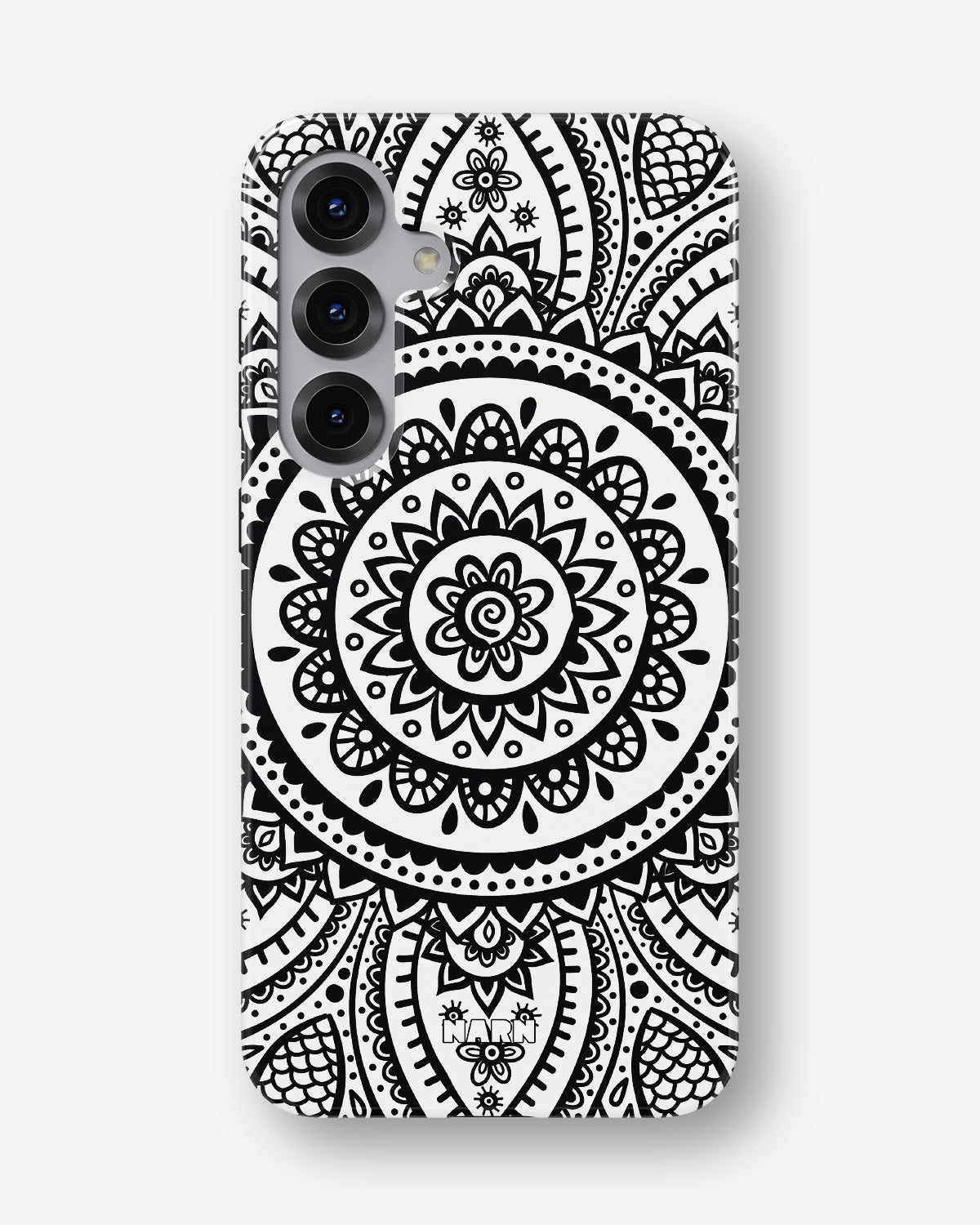 Samsung Galaxy S25 FE Tough Case – Henna Mandala - View 1