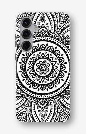 Samsung Galaxy S25 FE Tough Case – Henna Mandala - View 1