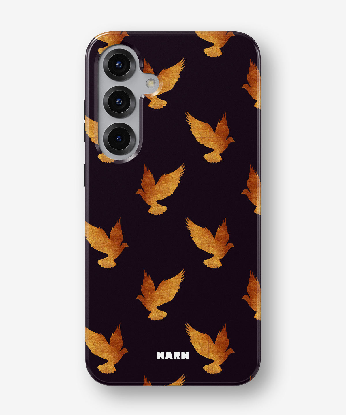 Samsung Galaxy S25 FE Tough Case – Royal Doves - View 1