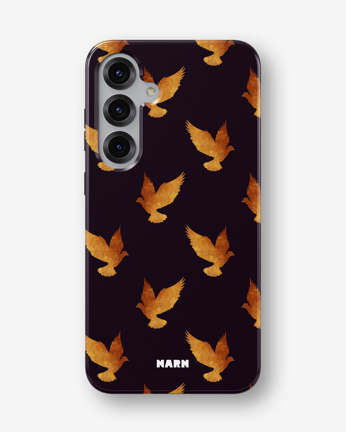 Samsung Galaxy S25 FE Tough Case – Royal Doves - View 1