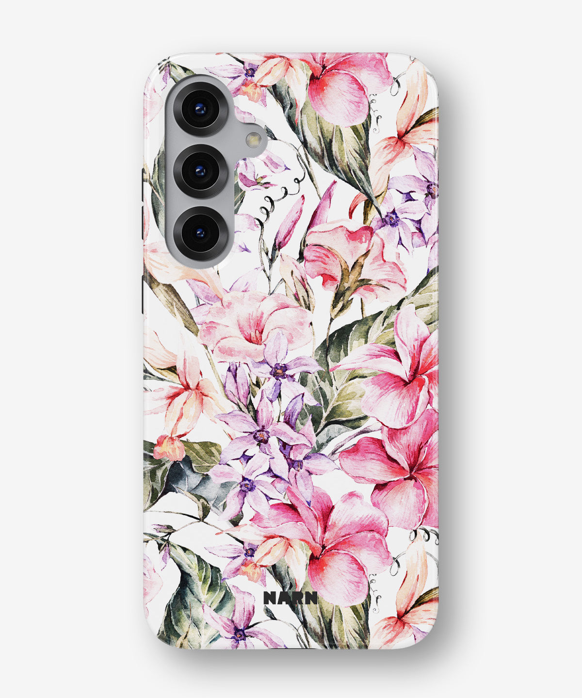 Samsung Galaxy S25 FE Tough Case – Watercolor Flowers - View 1