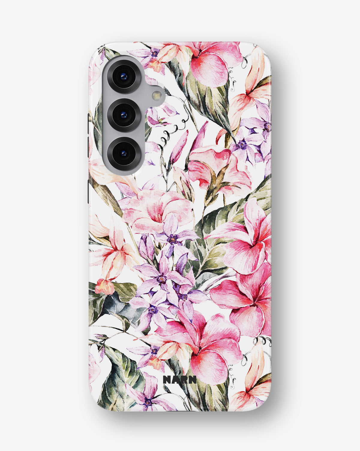 Samsung Galaxy S25 FE Tough Case – Watercolor Flowers - View 1