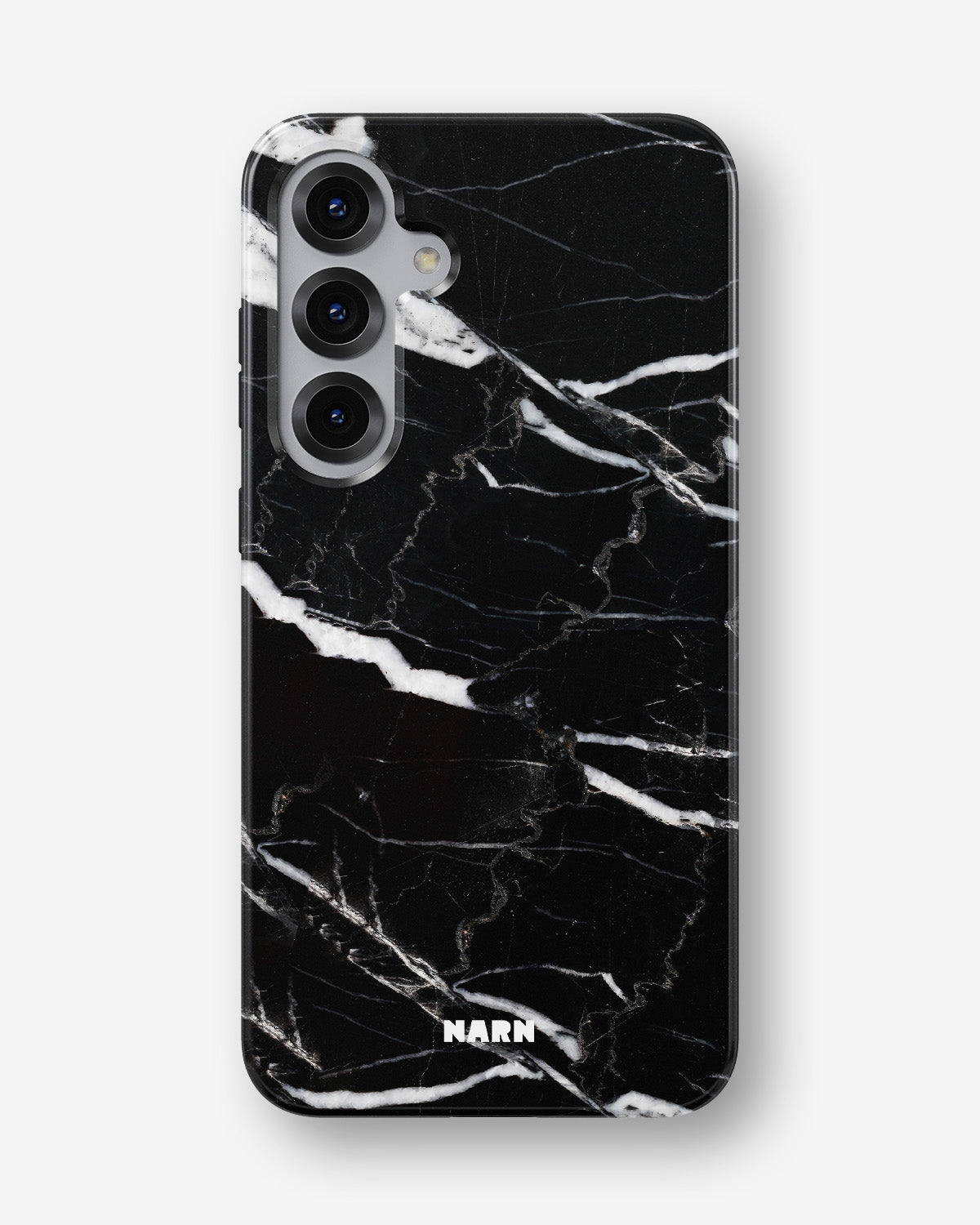 Samsung Galaxy S25 FE Tough Case – Black Marble - View 1