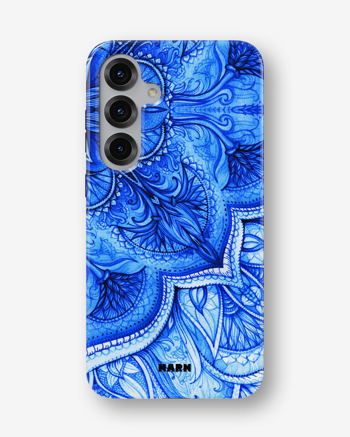 Samsung Galaxy S25 FE Tough Case – Blue Vintage - View 1