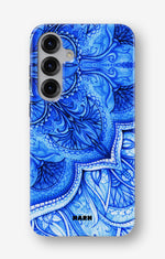 Samsung Galaxy S25 FE Tough Case – Blue Vintage - View 1