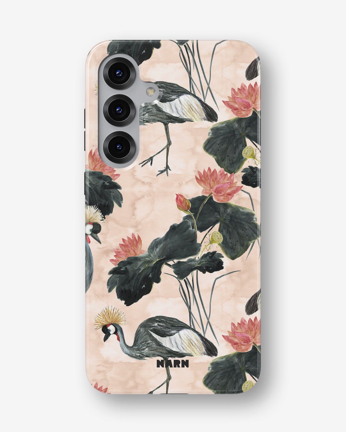 Samsung Galaxy S25 FE Tough Case – Crowned Bird - View 1