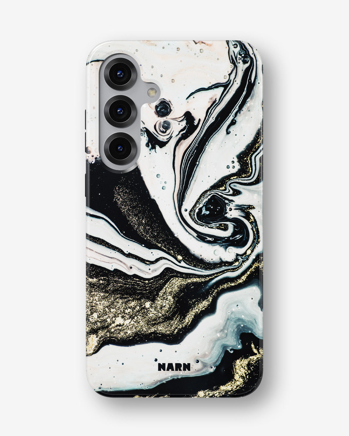 Samsung Galaxy S25 FE Tough Case – Golden Swirl - View 1