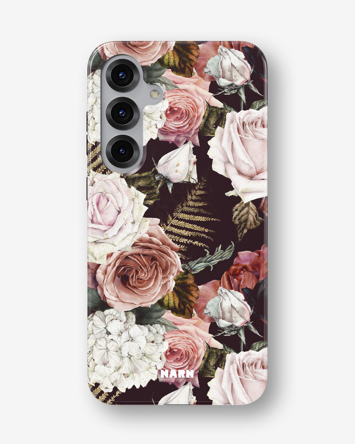 Samsung Galaxy S25 FE Tough Case – Midnight Roses - View 1