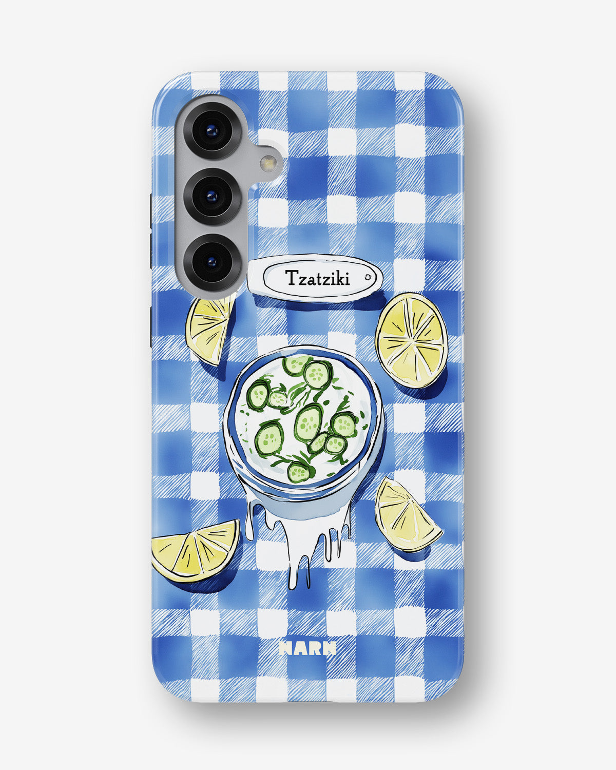 Samsung Galaxy S25 FE Tough Case – Tzatziki Time - View 1