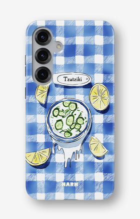 Samsung Galaxy S25 FE Tough Case – Tzatziki Time - View 1