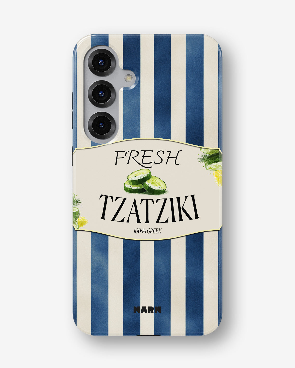 Samsung Galaxy S25 FE Tough Case – Greek Blues - View 1