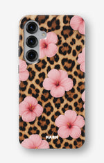 Samsung Galaxy S25 FE Tough Case – Leopard Flower - View 1
