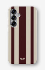 Samsung Galaxy S25 FE Tough Case – Bordeaux Stripe - View 1