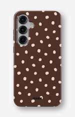 Samsung Galaxy S25 FE Tough Case – Choco Dots - View 1