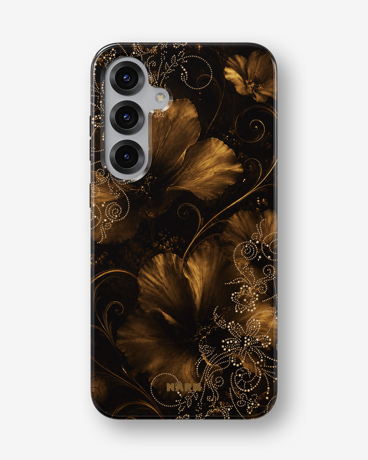 Samsung Galaxy S25 FE Tough Case – Bloom Noir - View 1