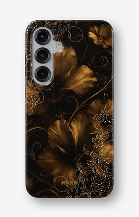 Samsung Galaxy S25 FE Tough Case – Bloom Noir - View 1