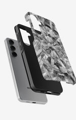 Samsung Galaxy S25 FE Tough Case – Grey Crystals - View 2