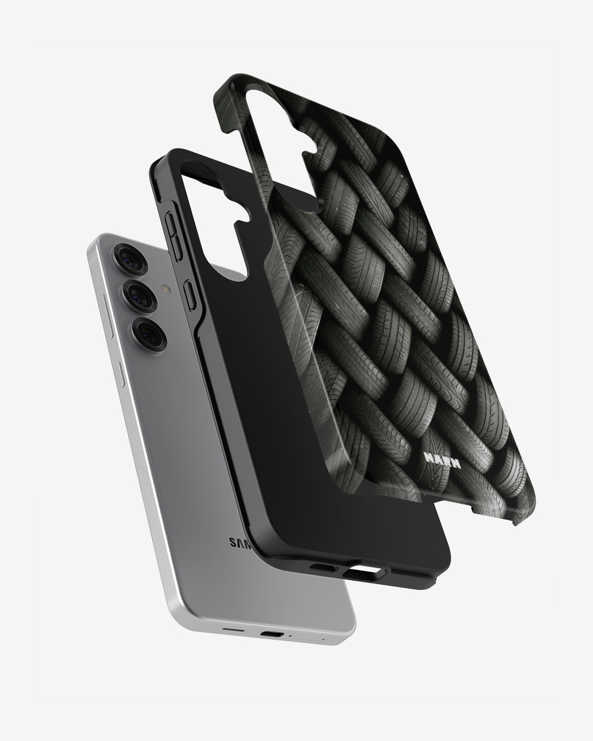 Samsung Galaxy S25 FE Tough Case – Tires Wall - View 2