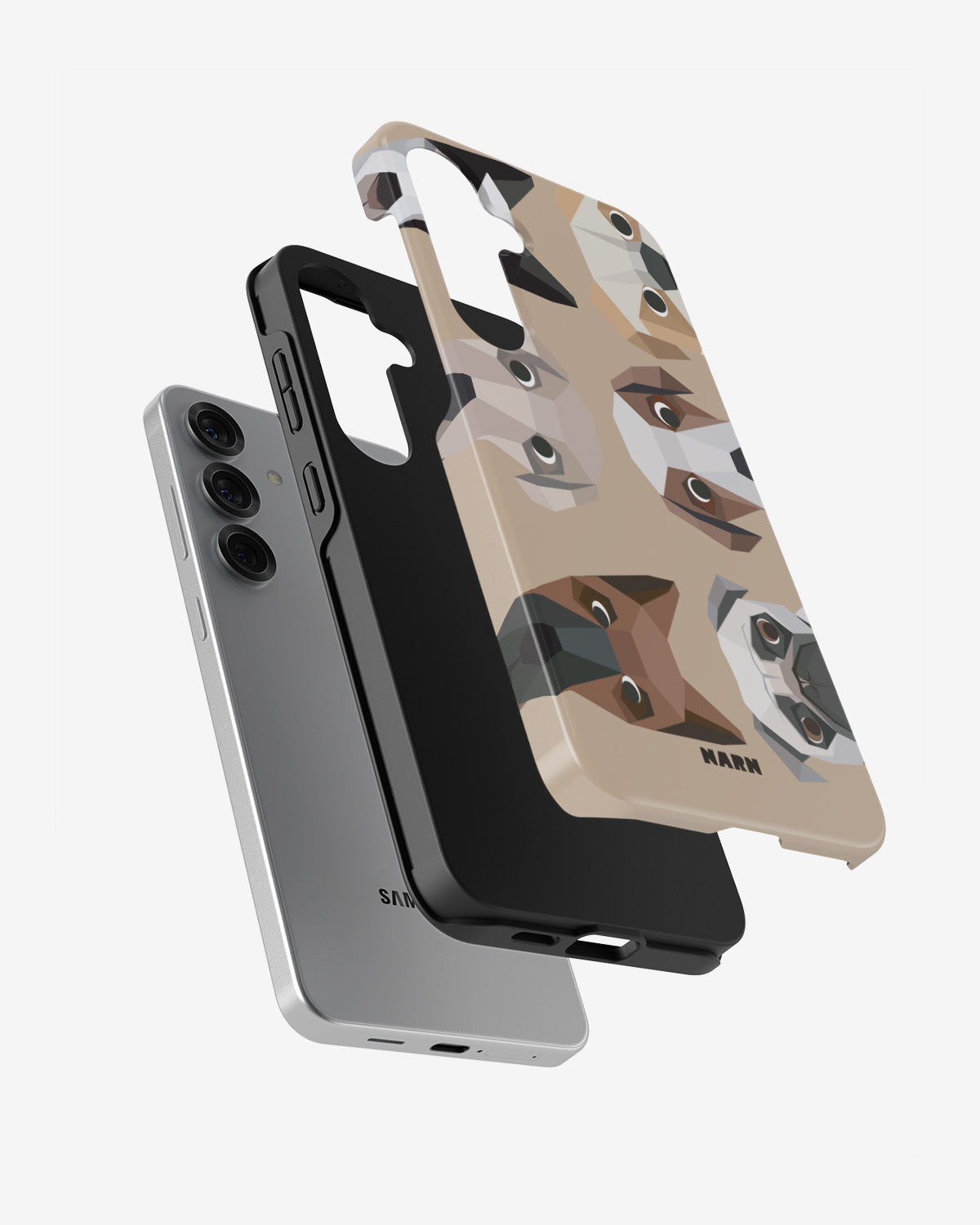 Samsung Galaxy S25 FE Tough Case – Cute Dogs - View 2