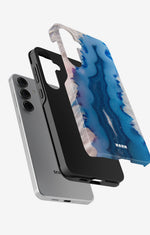 Samsung Galaxy S25 FE Tough Case – Blue Agate - View 2