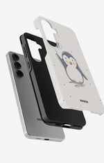 Samsung Galaxy S25 FE Tough Case – Cute Penguin - View 2