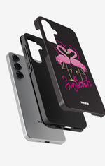 Samsung Galaxy S25 FE Tough Case – Beach Flamingo - View 2