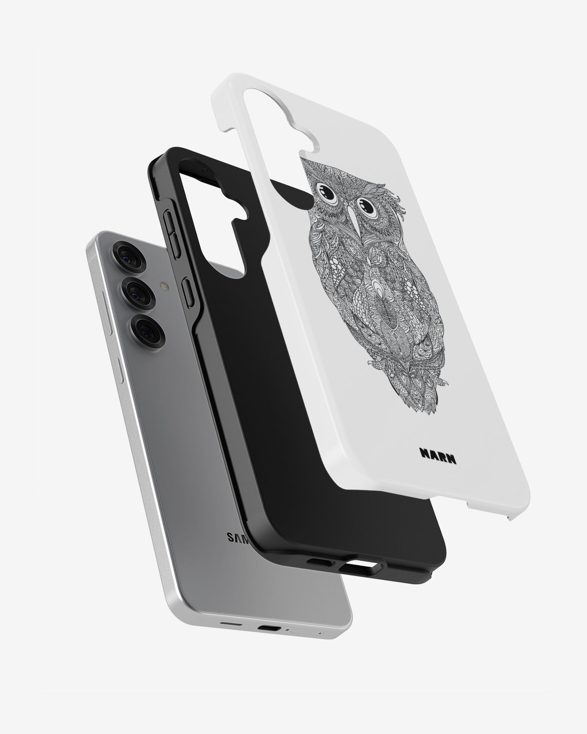 Samsung Galaxy S25 FE Tough Case – Owl - View 2