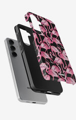Samsung Galaxy S25 FE Tough Case – Flamingos - View 2