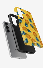 Samsung Galaxy S25 FE Tough Case – Sunny Pineapple - View 2