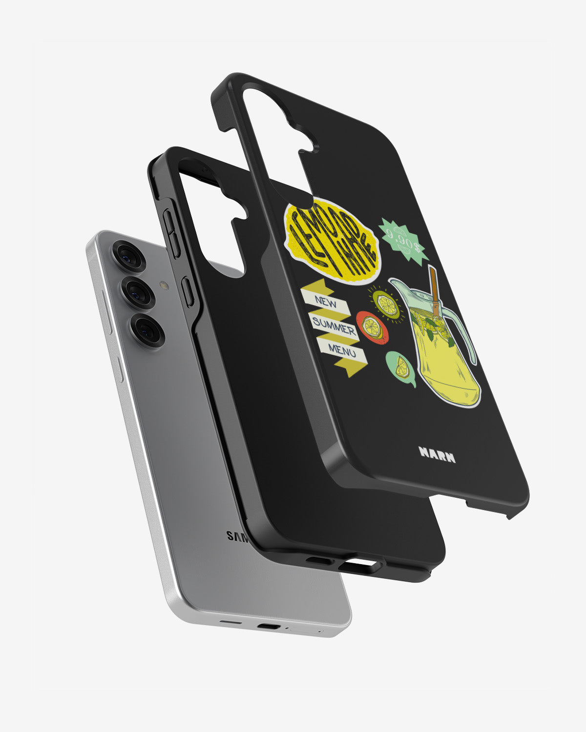Samsung Galaxy S25 FE Tough Case – Lemon Summer - View 2