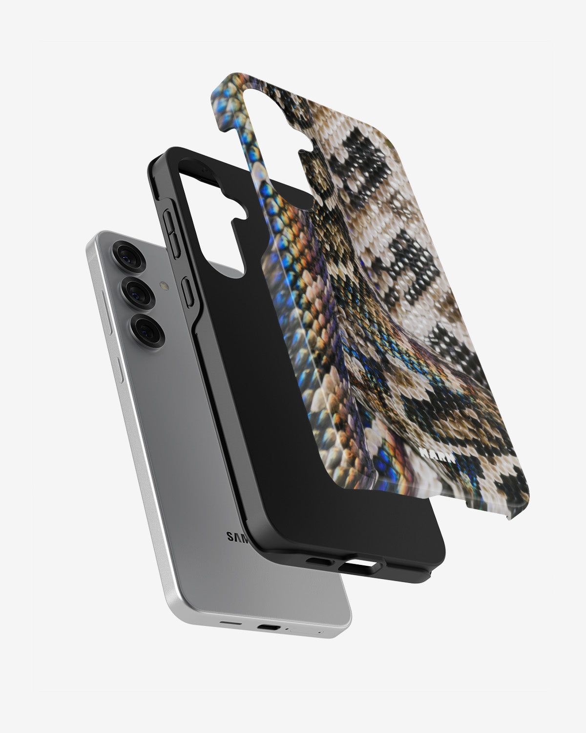 Samsung Galaxy S25 FE Tough Case – Shining Snakeskin - View 2