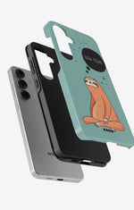 Samsung Galaxy S25 FE Tough Case – Slow Down Sloth - View 2