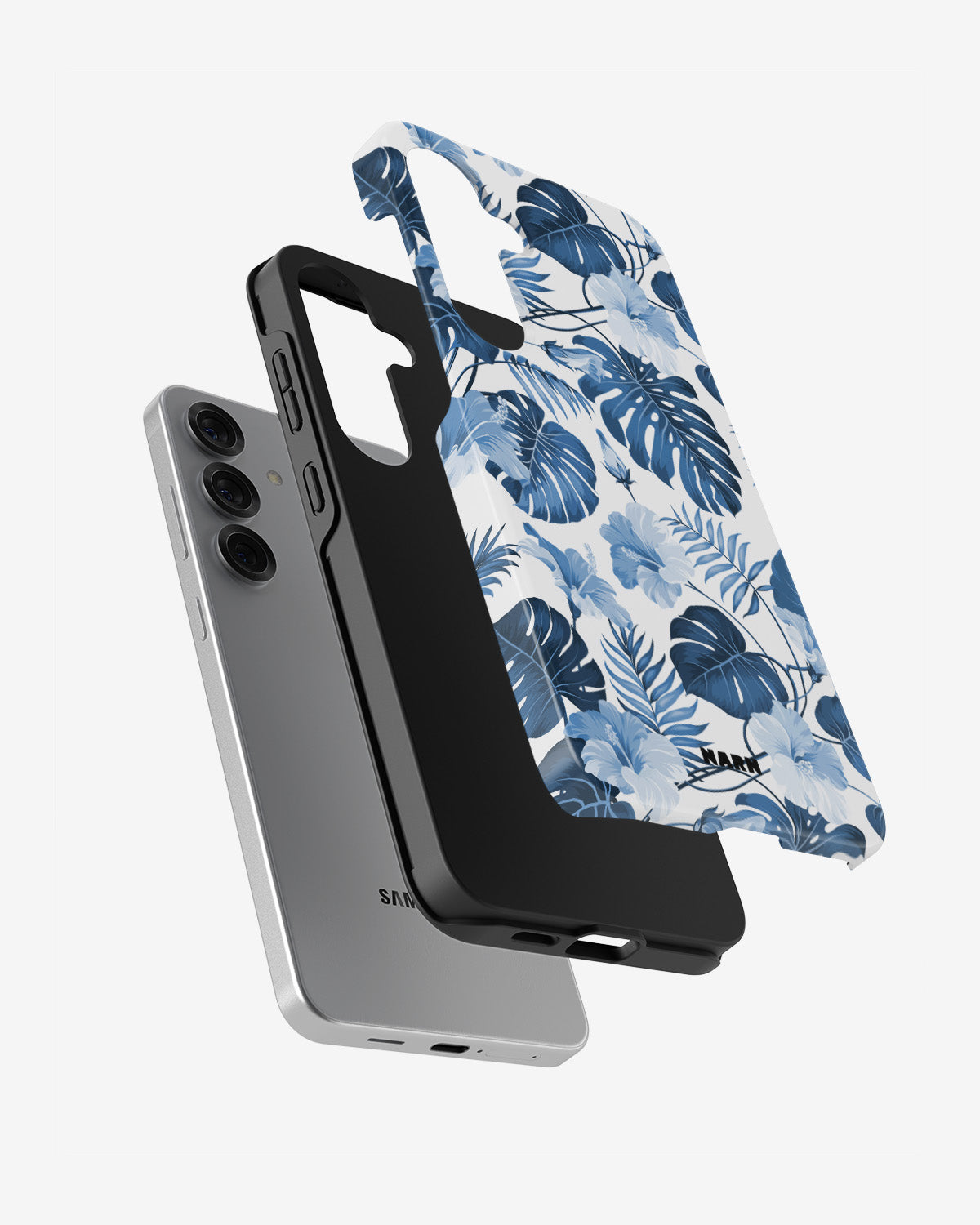 Samsung Galaxy S25 FE Tough Case – Blue Tropics - View 2