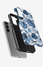 Samsung Galaxy S25 FE Tough Case – Blue Tropics - View 2