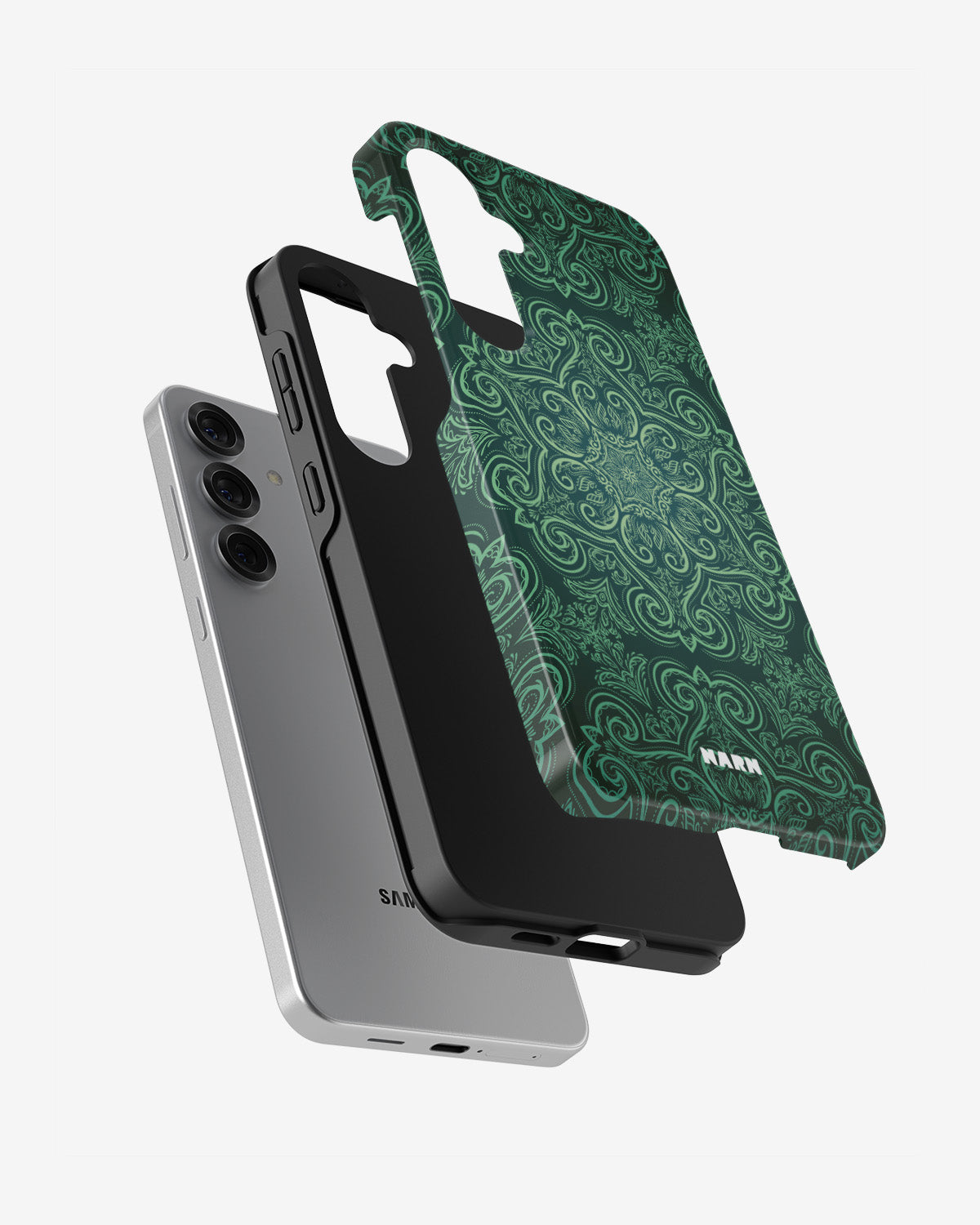 Samsung Galaxy S25 FE Tough Case – Retro Forest - View 2