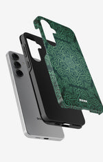 Samsung Galaxy S25 FE Tough Case – Retro Forest - View 2
