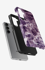 Samsung Galaxy S25 FE Tough Case – Purple Marble - View 2