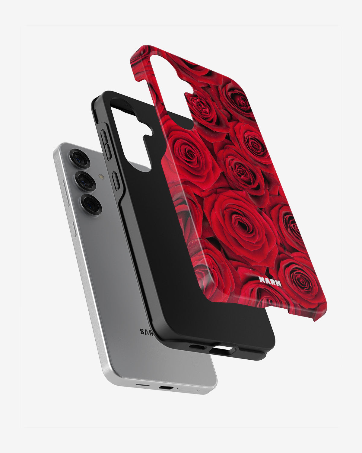 Samsung Galaxy S25 FE Tough Case – Red Roses - View 2