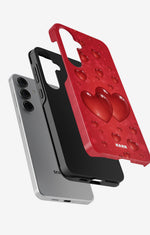 Samsung Galaxy S25 FE Tough Case – Red Romance - View 2