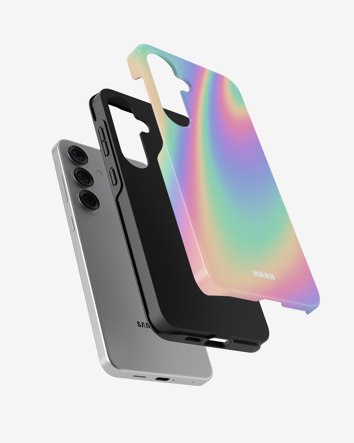 Samsung Galaxy S25 FE Tough Case – Rainbow Haze - View 2