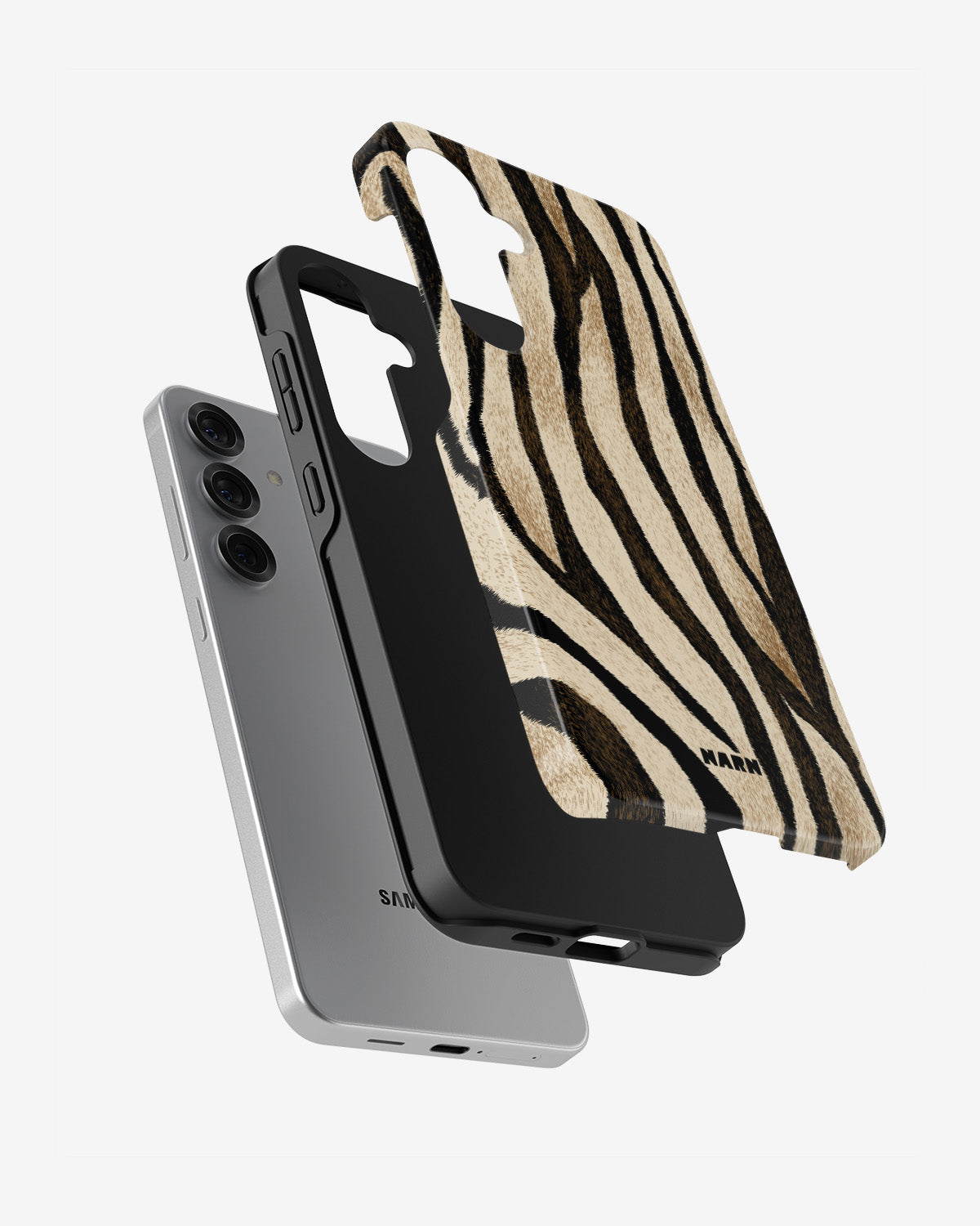 Samsung Galaxy S25 FE Tough Case – Wild Zebra - View 2
