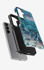 Samsung Galaxy S25 FE Tough Case – Icy Marble - View 2