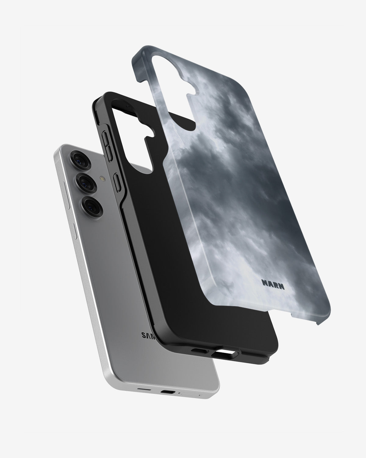 Samsung Galaxy S25 FE Tough Case – Cloudy - View 2