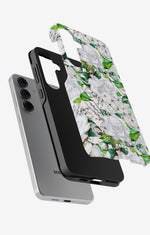 Samsung Galaxy S25 FE Tough Case – White Bloom - View 2