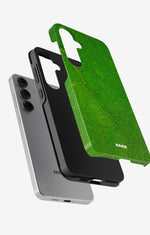 Samsung Galaxy S25 FE Tough Case – Green Leafy - View 2