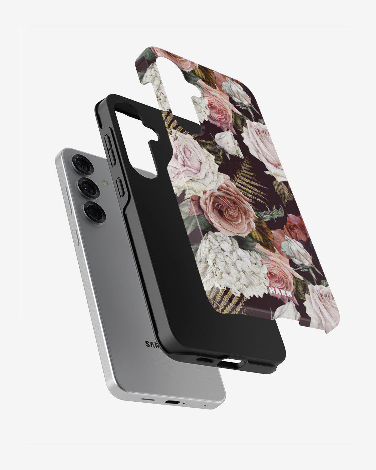 Samsung Galaxy S25 FE Tough Case – Midnight Roses - View 2