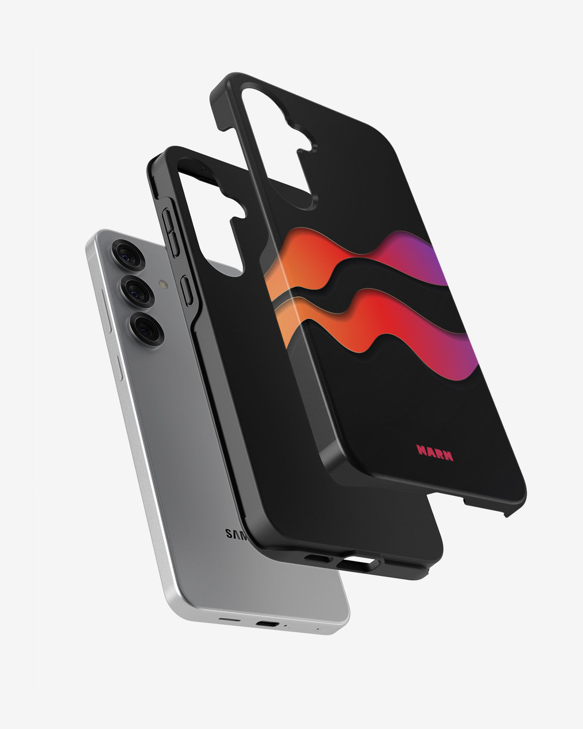 Samsung Galaxy S25 FE Tough Case – Color Wave - View 2