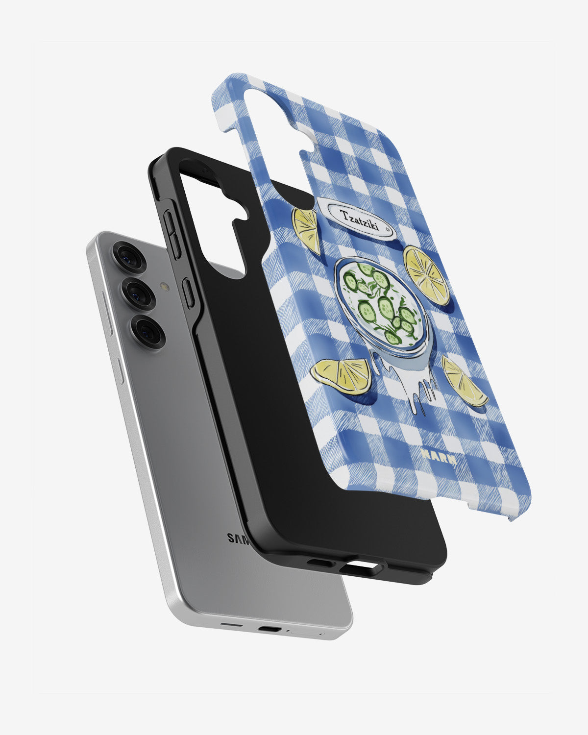 Samsung Galaxy S25 FE Tough Case – Tzatziki Time - View 2