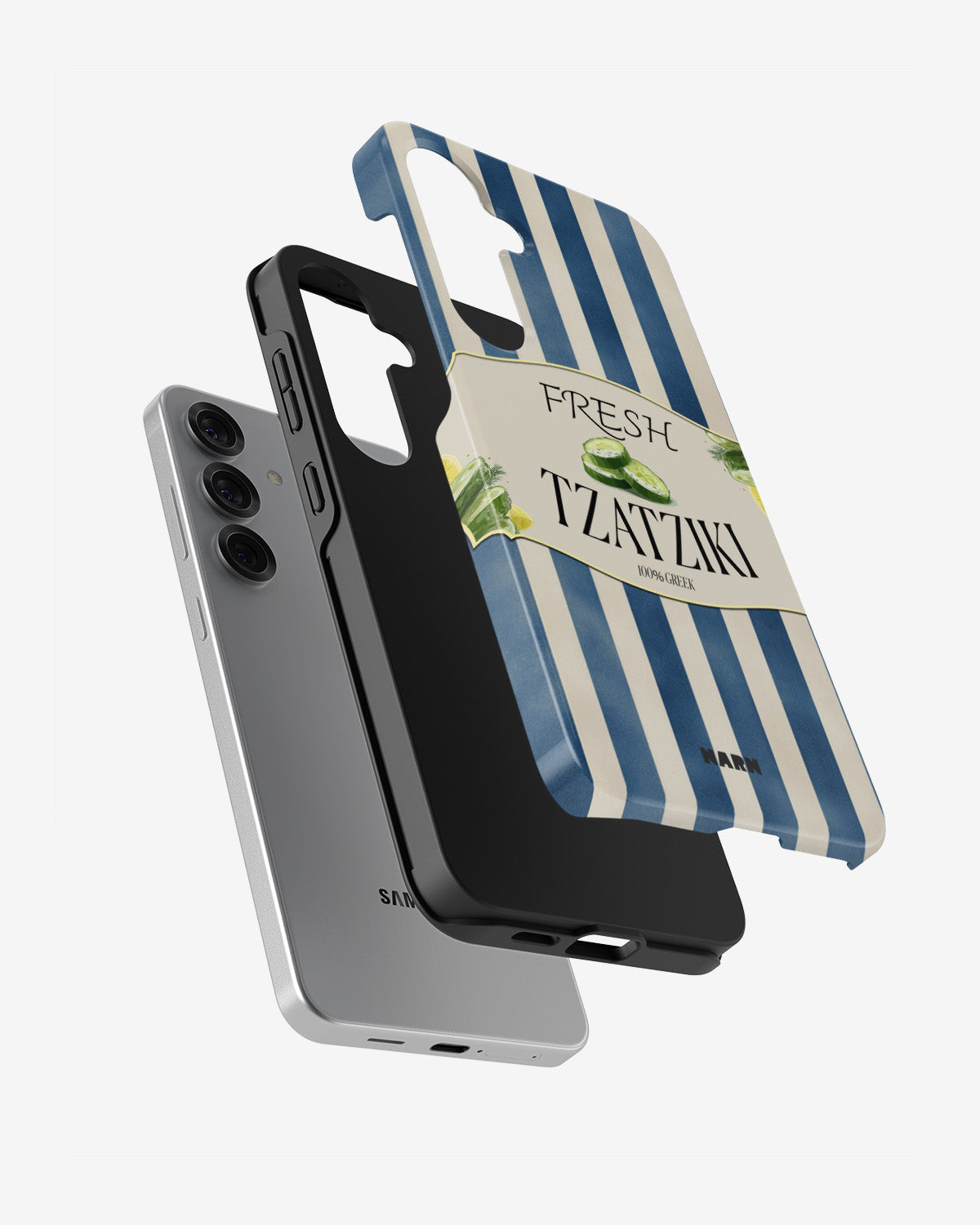 Samsung Galaxy S25 FE Tough Case – Greek Blues - View 2